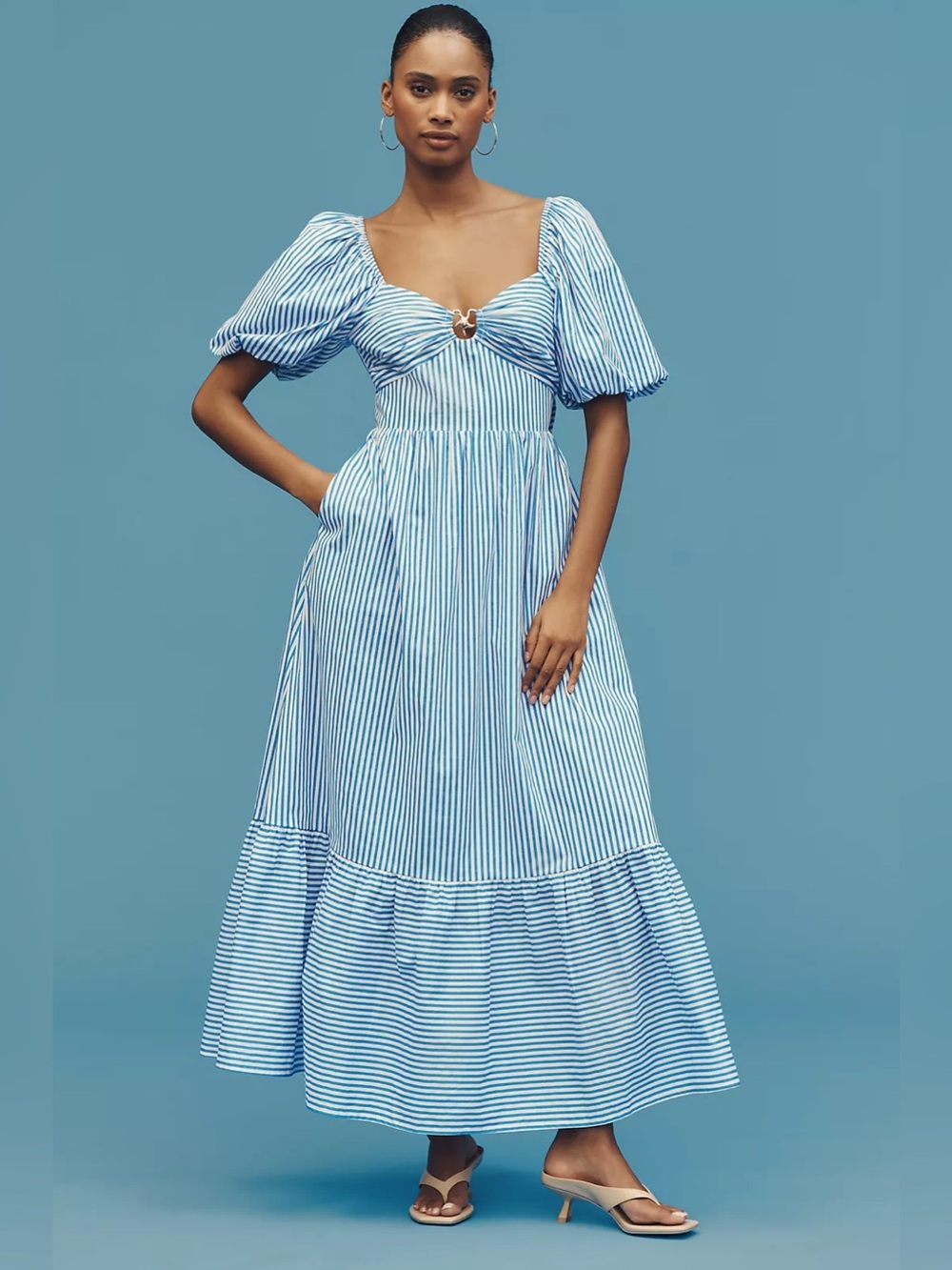 Anthropologie/English Factory Maxi Dress, Size M